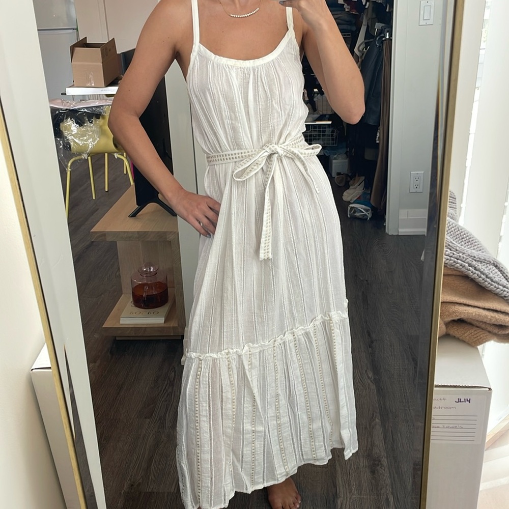 LemLem White Maxi Dress, Size XS/S